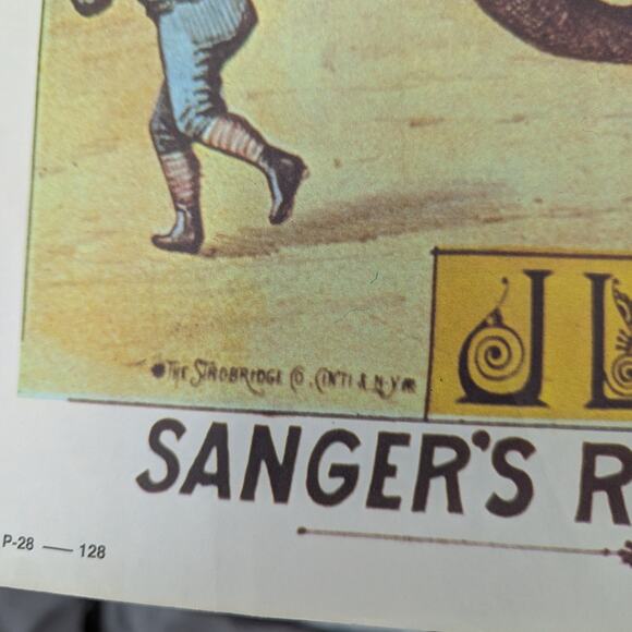 Vtg P.T. Barnum - Jumbo the Elephant - Circus Poster - 36" x 23.5" P-28 128 - Picture 6 of 11